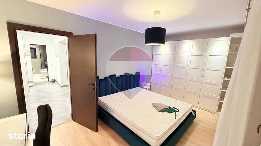 Apartament cu 2 camere semidecomandat, mobilat în Moara de Vânt
