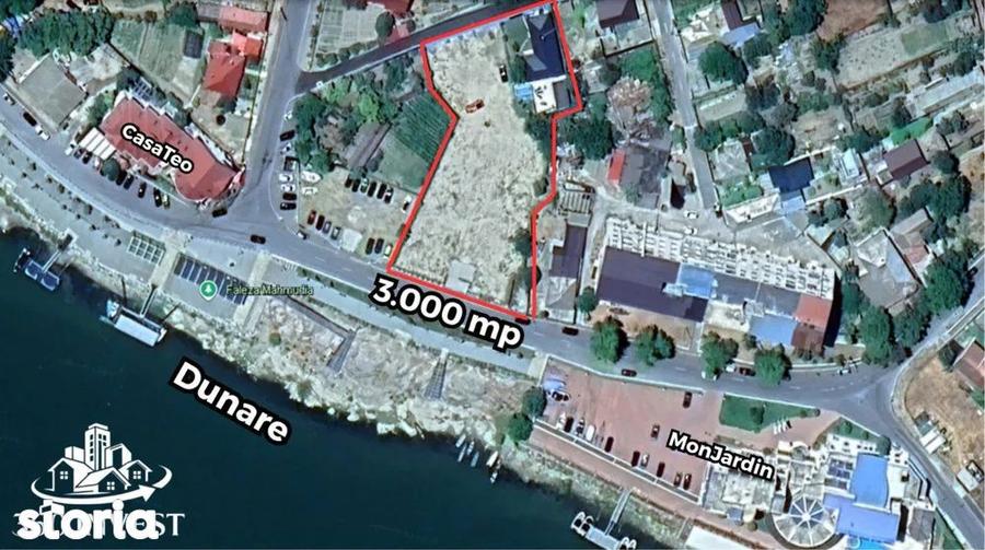 Teren de 3000 mp, în Mahmudia