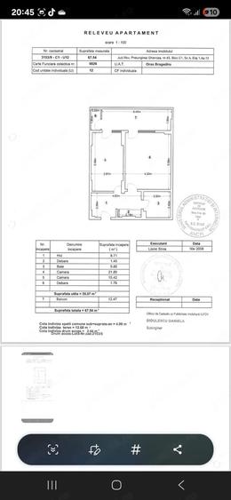 Apartament cu 2 camere decomandat în Central