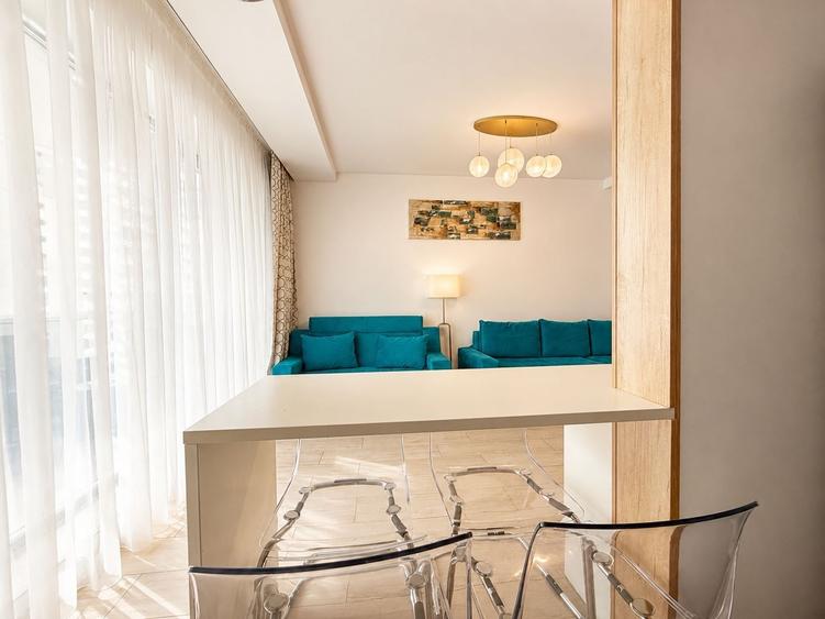 Apartament cu 2 camere decomandat, mobilat în Mamaia
