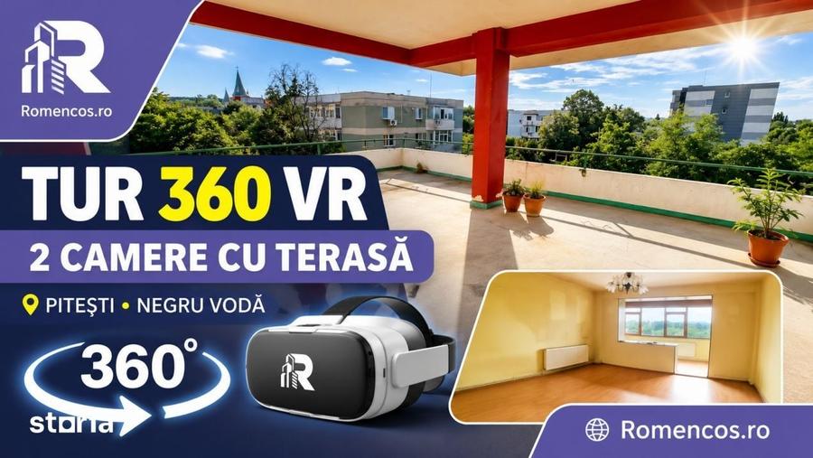 Apartament cu terasa intabulata, Pitesti Nord, Negru Voda - 5