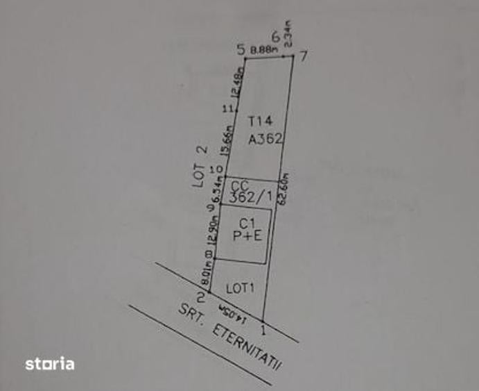Casă cu Teren 726 Mp în Central
