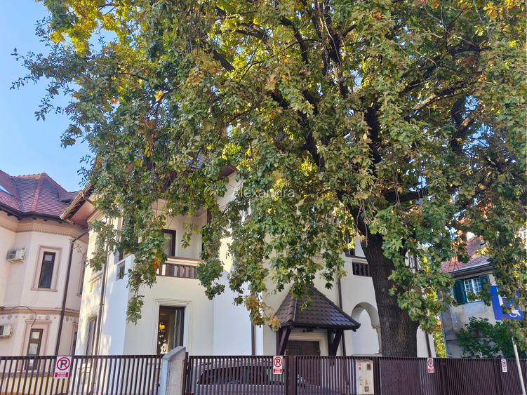 Vilă elegantă cu arhitectură tradițională brâncovenească, între Kiseleff și Piaț