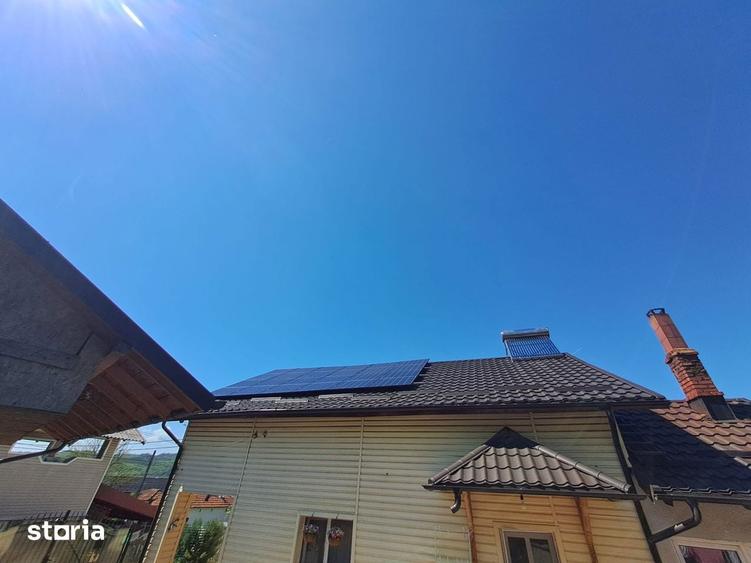 Vand casa cu panouri solare si centrala ,la 7 km de Mioveni - 16