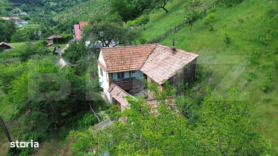 Casă cu 3 camere semidecomandat cu Teren 1343 Mp în Săsciori