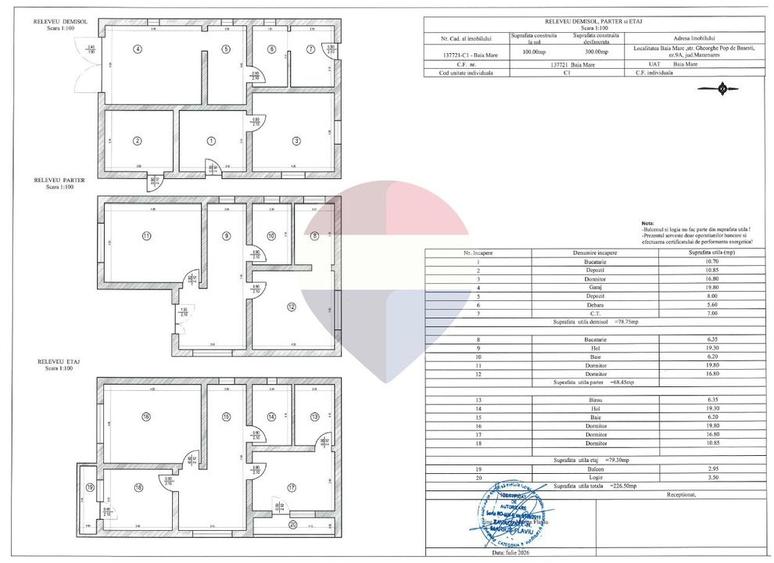 Casă individuală cu 7 camere cu Teren 515 Mp în Valea Roșie