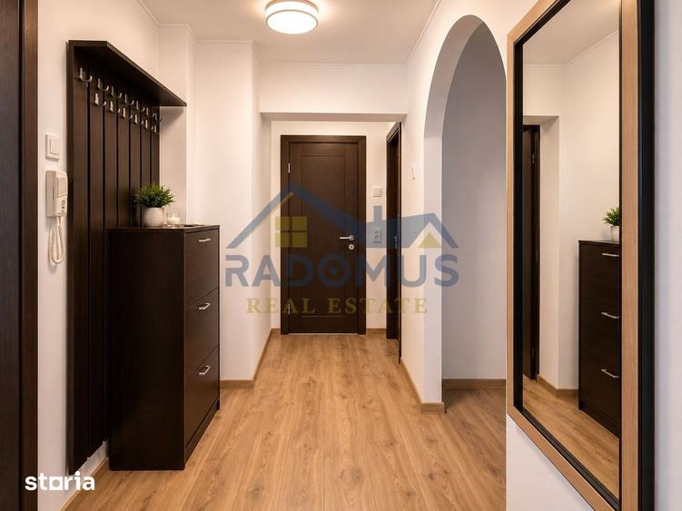 Apartament cu 2 camere decomandat, mobilat în Malu Roșu
