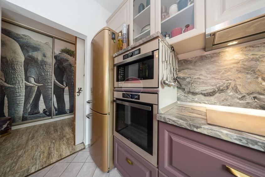 Apartament cu 2 camere, mobilat în Blumăna