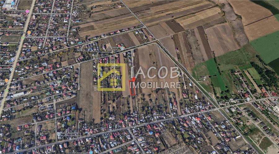 Teren Construcții intravilan de 1000 mp, în Șerbănești
