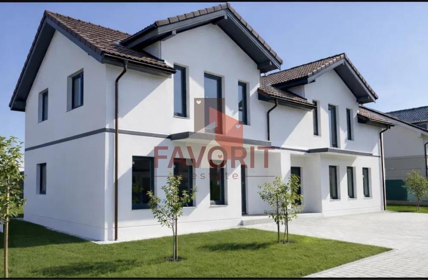 Duplex cu 4 camere cu Canalizare în Moșnița Veche