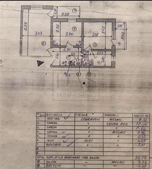 Apartament cu 2 camere decomandat în Aviației