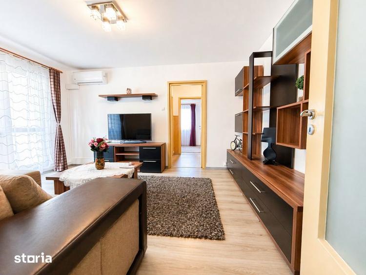 Apartament cu 2 camere semidecomandat, mobilat în Gării