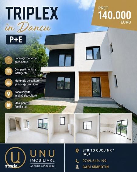 Casă cu 4 camere în Dancu