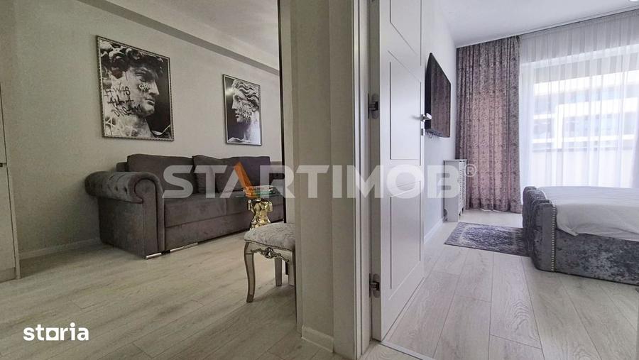 Apartament cu 2 camere, mobilat în Tractorul