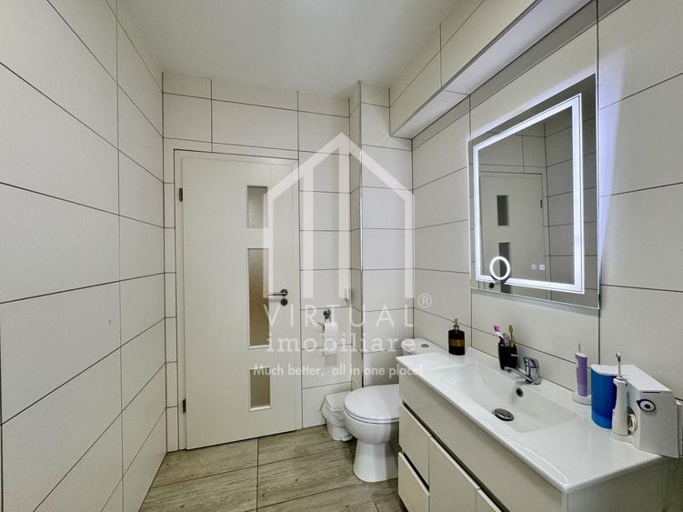 Apartament cu 3 camere, mobilat în Turnișor