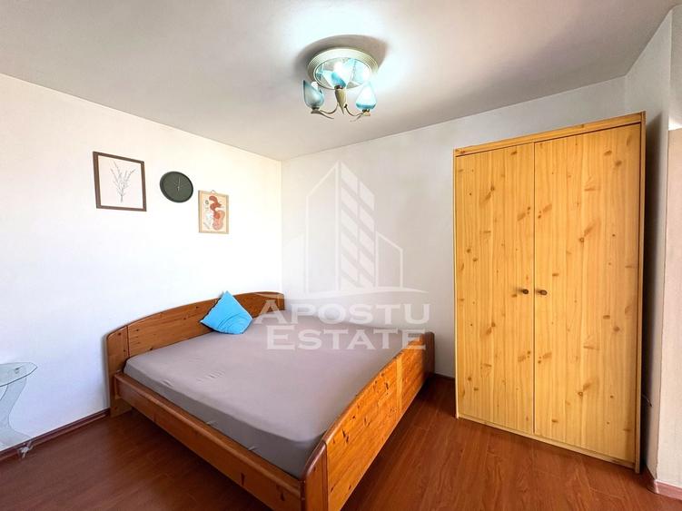 Apartament cu 2 camere semidecomandat, mobilat în Șagului