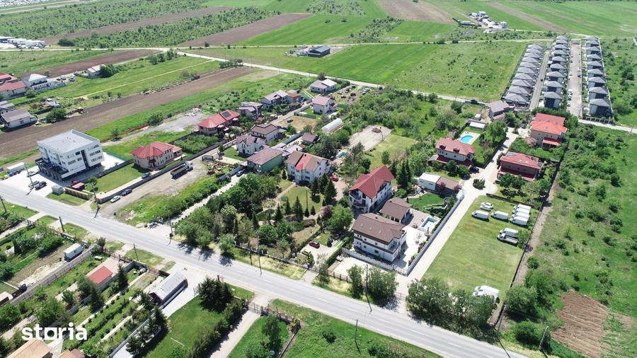 Casă cu 10 camere cu Teren 8000 Mp în Ciorogârla