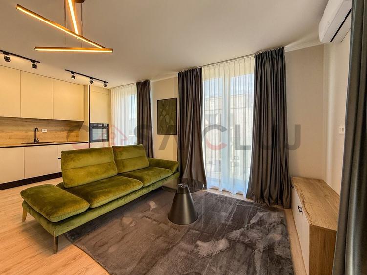Apartament cu 2 camere semidecomandat, mobilat în Grigorescu