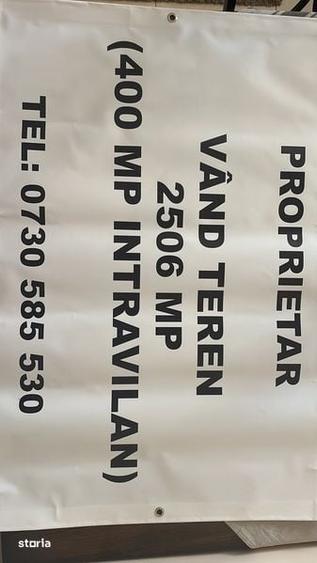 Teren de 2505 mp, în Malu