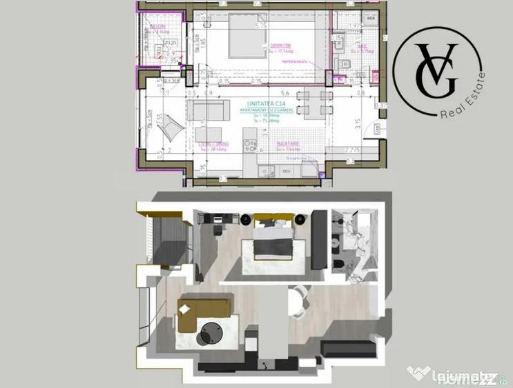 Apartament 2 camere | Complex rezidential premium - Blue Bi - 1
