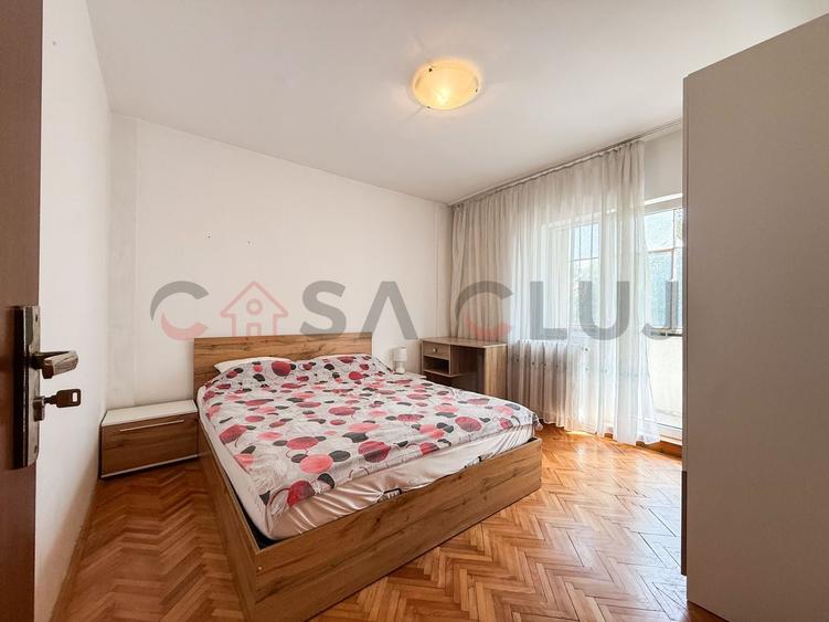 Apartament cu 2 camere decomandat, mobilat în Mănăștur