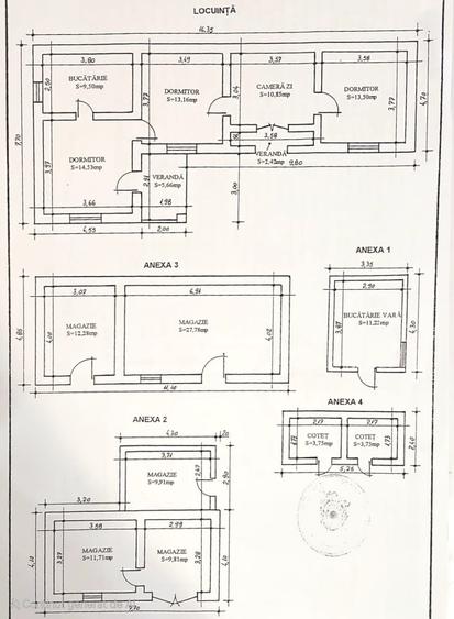Casă individuală cu 5 camere cu Teren 4260 Mp în Seimeni