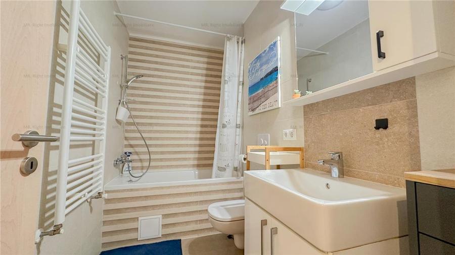 Apartament cu 2 camere decomandat, mobilat în Tractorul