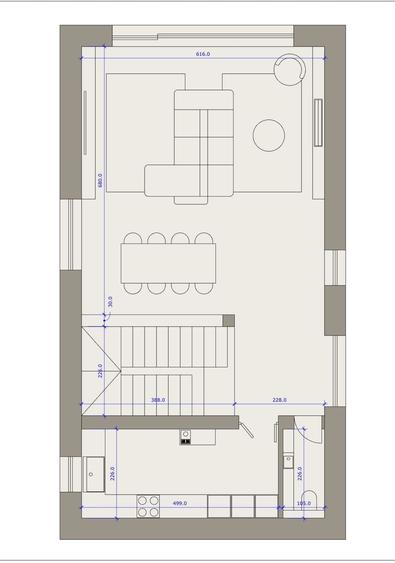 Casă cu 5 camere cu Teren 785 Mp în Mărăști