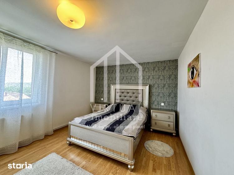 Apartament cu 3 camere, mobilat în Terezian