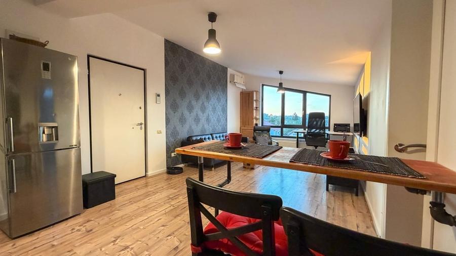 Apartament cu 2 camere semidecomandat, mobilat în Brâncoveanu