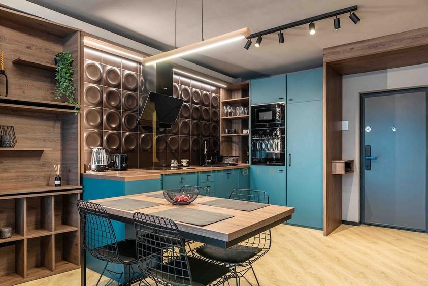 Apartament cu 2 camere semidecomandat, mobilat în Semicentral