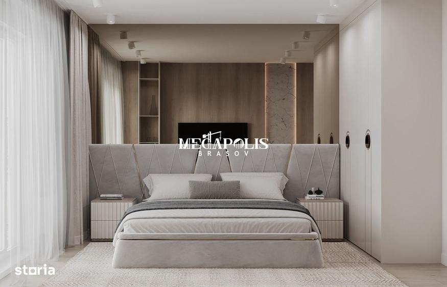 Apartament cu 3 camere semidecomandat în Noua