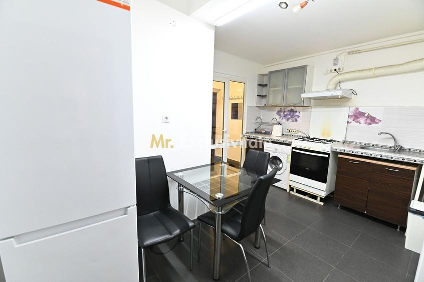 Apartament cu 3 camere circular, mobilat în Gării