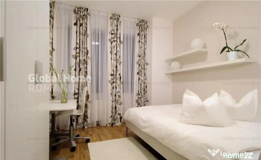 Apartament cu 3 camere semidecomandat în Băneasa
