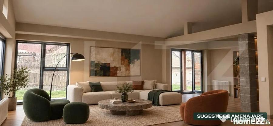 Casă cu 3 camere cu Teren 2712 Mp în Central