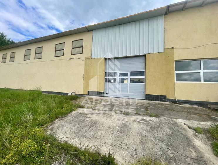 Spațiu industrial, de 1,680 mp, în Prunișor