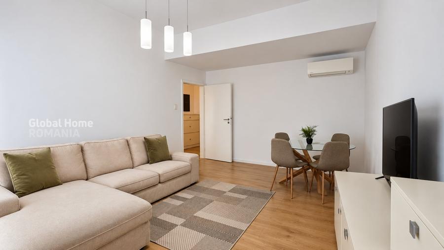 Apartament cu 3 camere decomandat, mobilat în Băneasa
