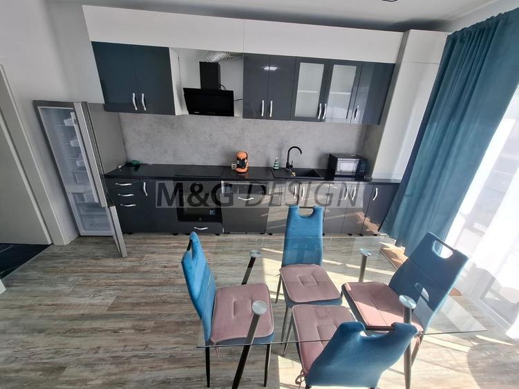 Apartament cu 2 camere semidecomandat, mobilat în Ghiroda