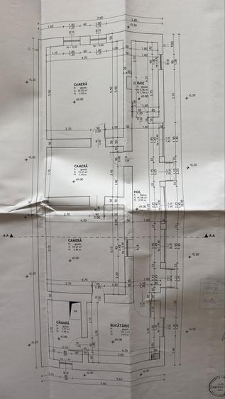 Casă cu 3 camere în Central