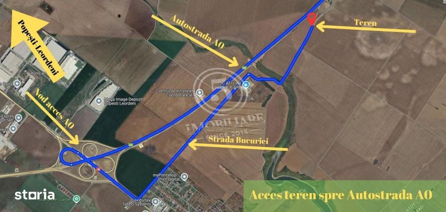 Teren 6913 mp pentru Hale Investitie Ideala langa Autostrada A0 - 5