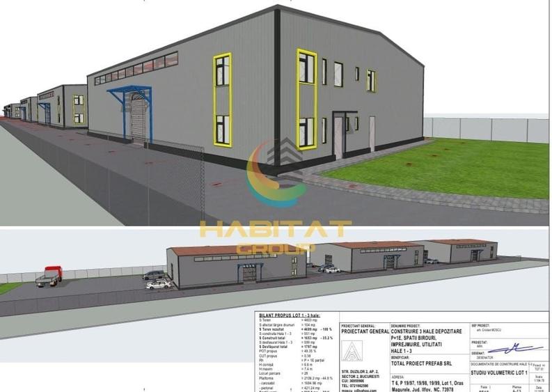 Spațiu industrial, de 595 mp, în Centura Vest