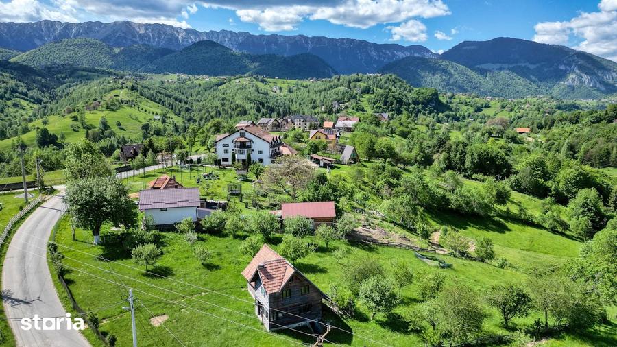 Teren de 2000 mp, în Moieciu