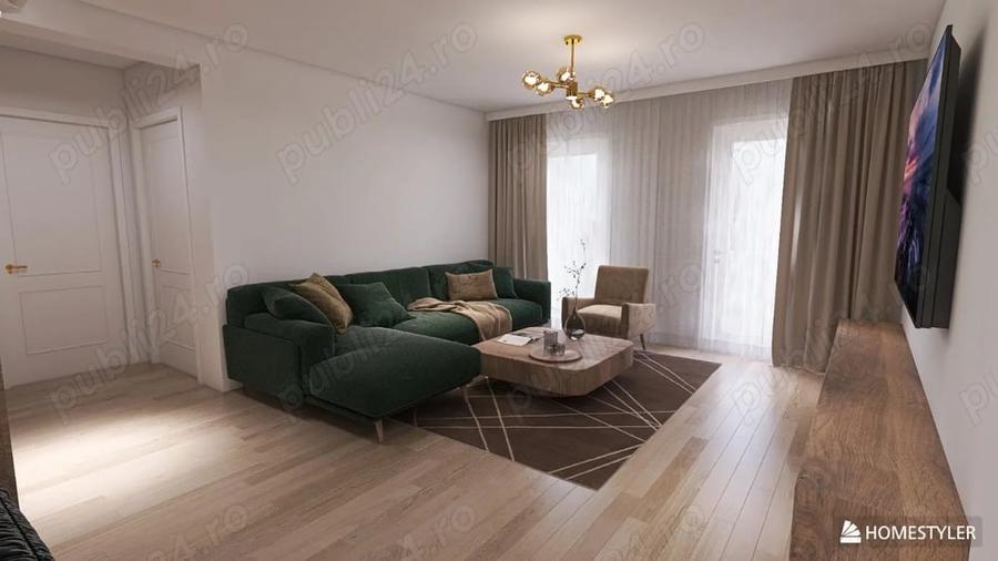 Apartament cu 2 camere semidecomandat în P-ța Unirii