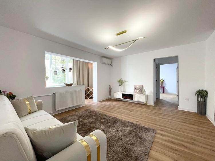 Apartament cu 2 camere semidecomandat, mobilat în Girocului