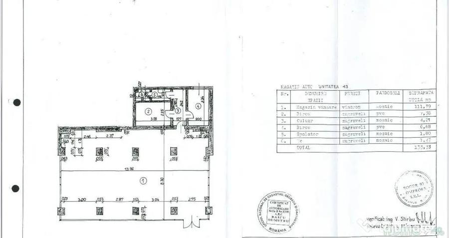 Spațiu comercial, de 133 mp, în Titulescu