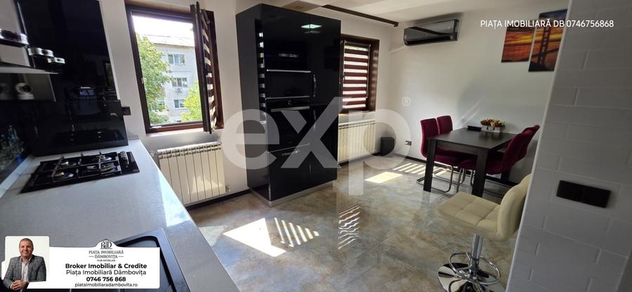 Apartament cu 3 camere semidecomandat, mobilat în Micro 9