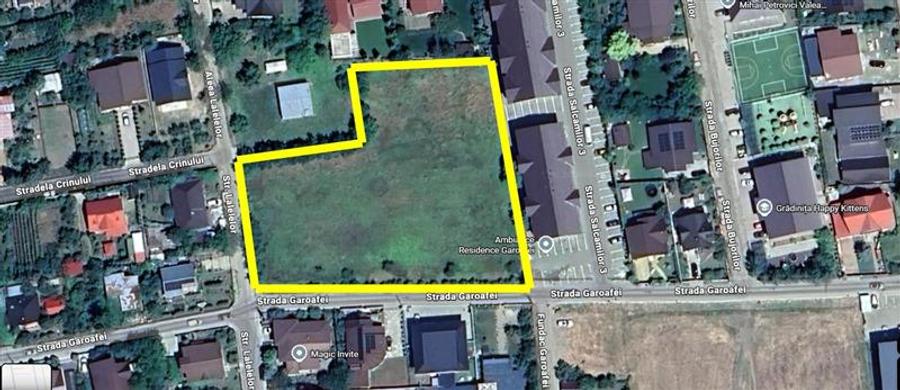 Teren Construcții intravilan de 456 mp, în Aeroport