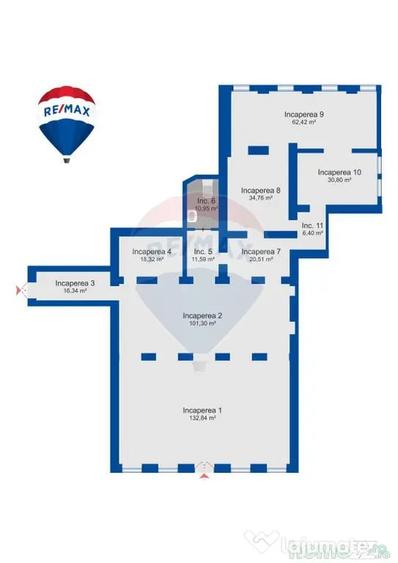 Spațiu comercial, de 409 mp, în Ultracentral