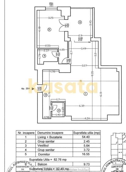 Apartament de vanzare – 2 Camere | Zona de Nord | Complex Upground - 12
