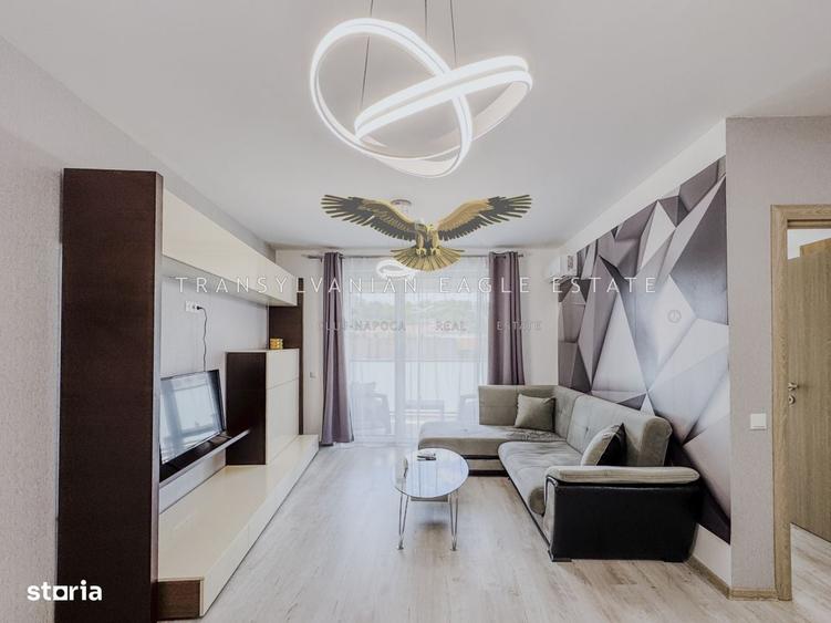 Apartament cu 2 camere semidecomandat în Central